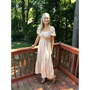 Feeling Flirty Floral Maxi Dress